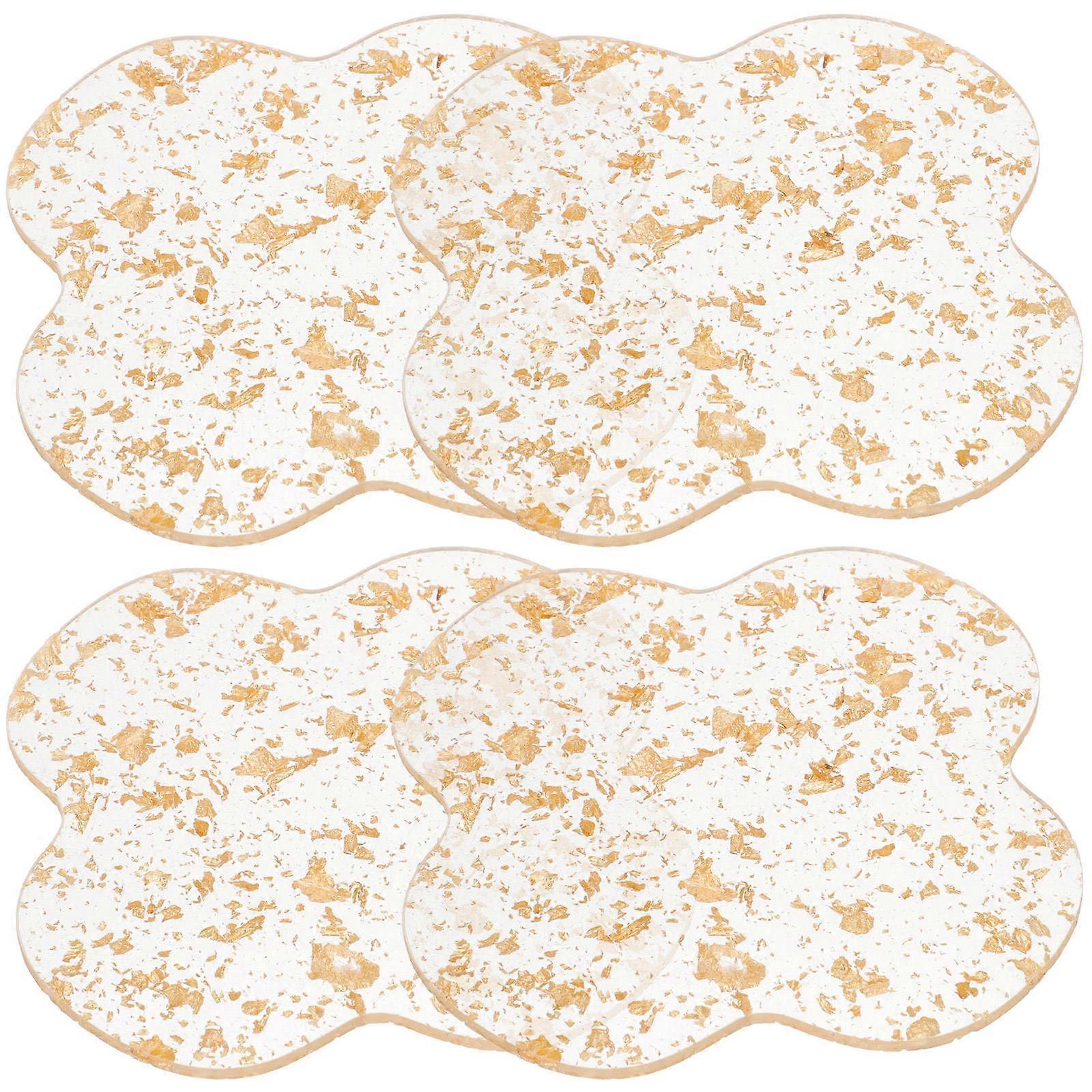 Heat Resistant Cup Mats 12 Pcs In Beautiful Acrylic Designed For Daily Use And Safe Cooking Vessel Support