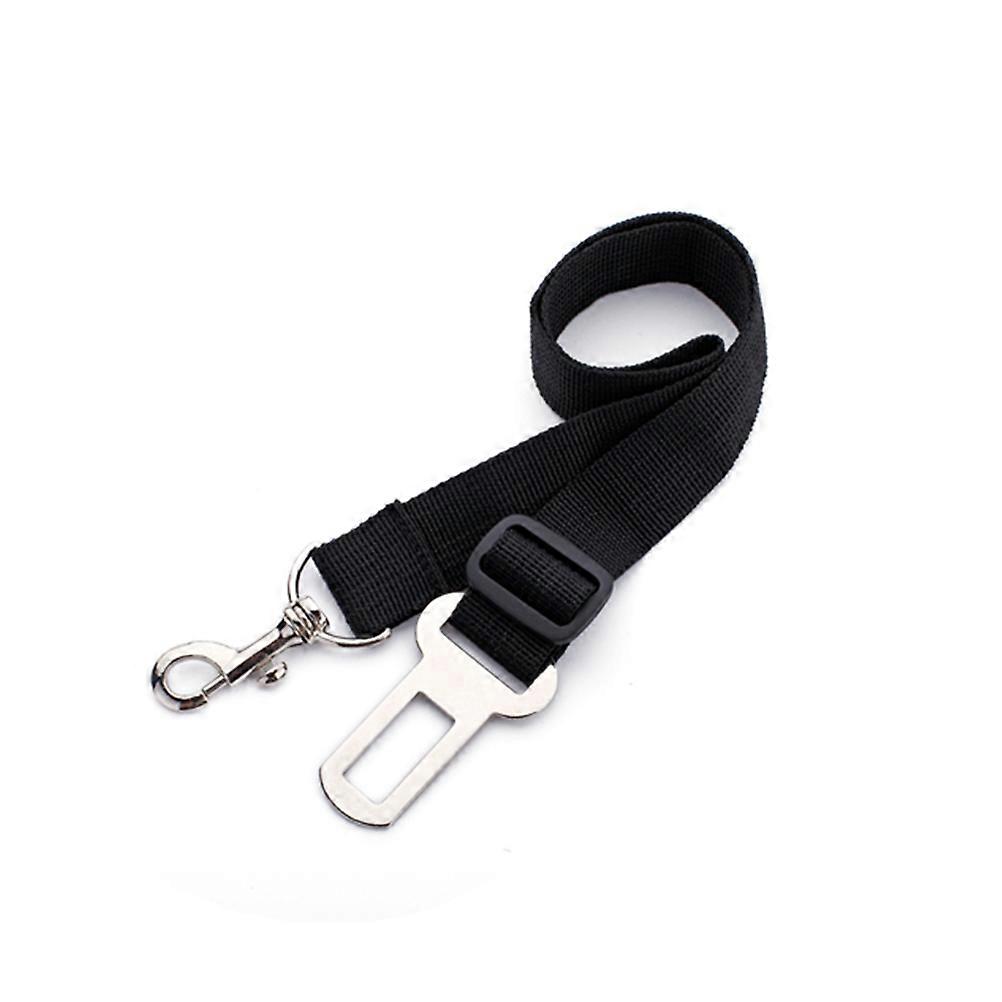 Pet Car Safety Harness Adjustable Dog for Vehicle Size S Black