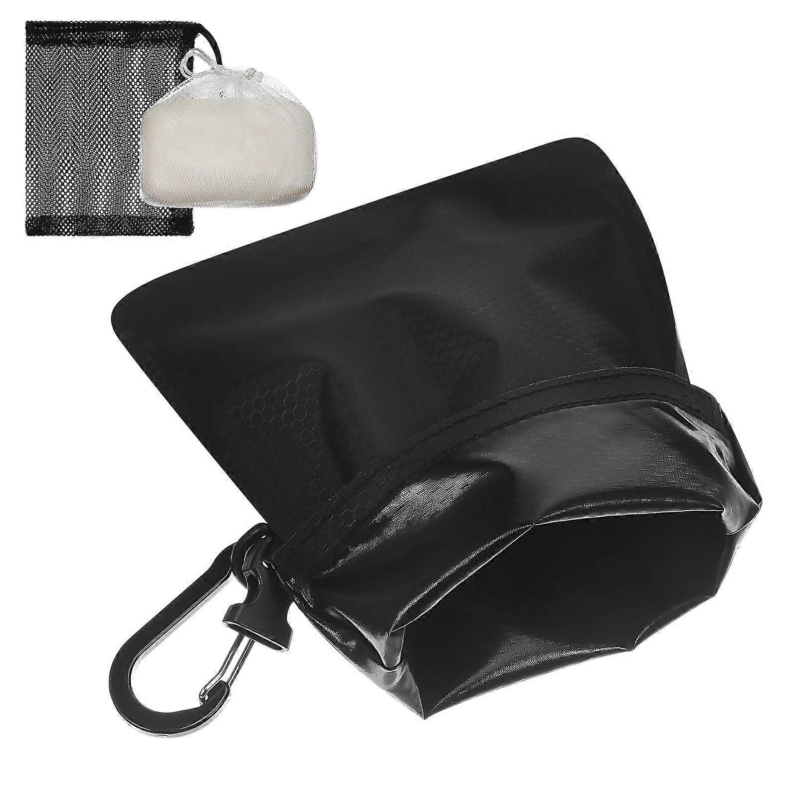 Exfoliating Soap Bag Mesh Pouch 5Sets for Travel and Shower Use