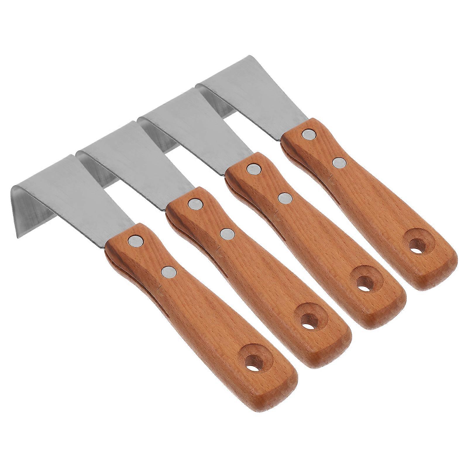 Tree Bark Scrapers for Gardening 4Pcs Hand Tool Instrument Yard Use