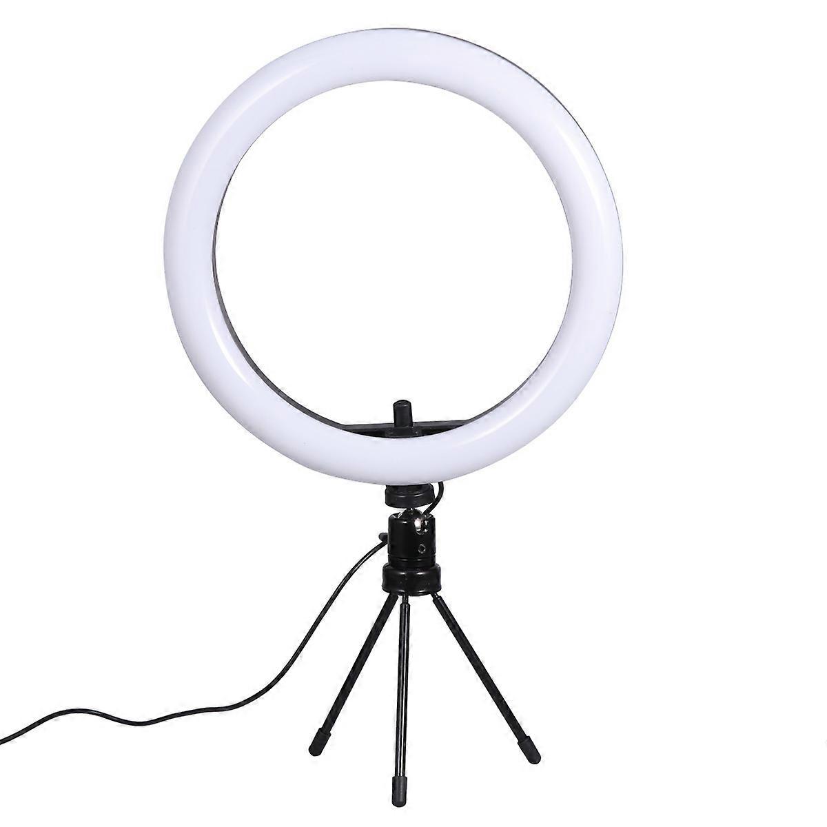 Self Light Ring Lamp for Live Streaming 3Pcs 10 Inches Adjustable Supplementary Light