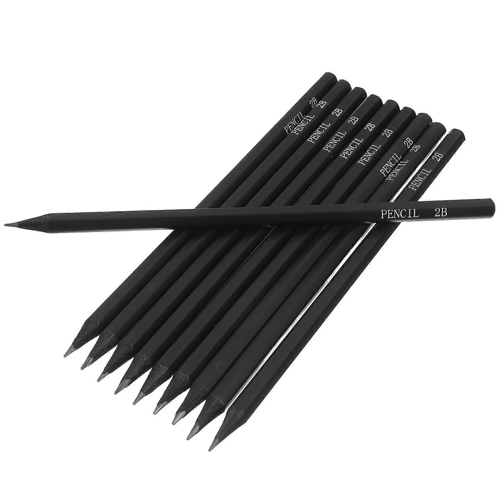 Hexagonal Black Sketching Pencil Set for Art Creation Ideal for Students and Artists with Comfortable Grip 20 Pcs
