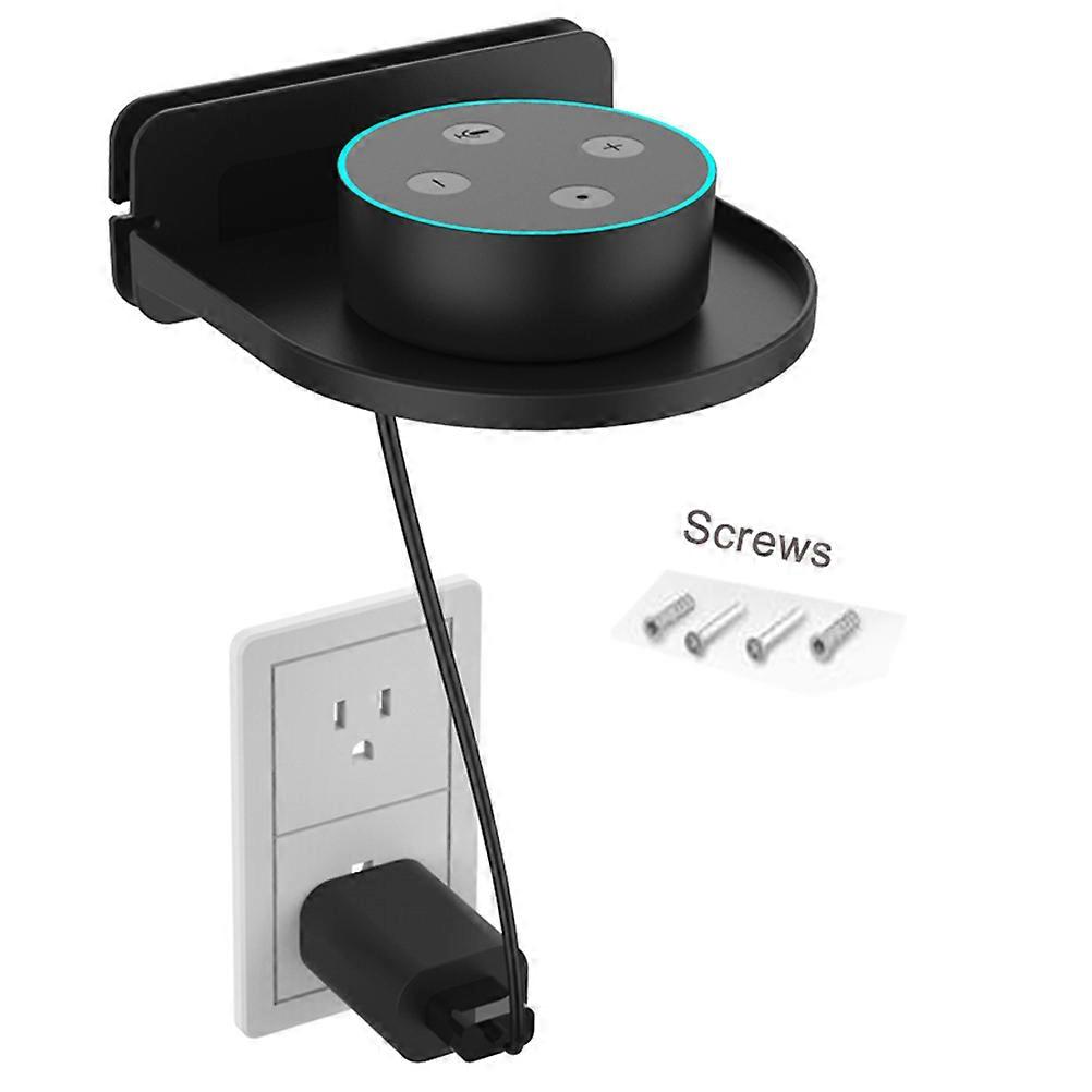 Speaker Wall Mount Brackets Universal Design ABS Plastic Electronic Support Bedroom Application 1Pcs