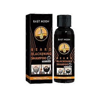 Baardshampoo voor mannen, haarreiniging, hydraterende massage, verzorging, zacht zwart haar