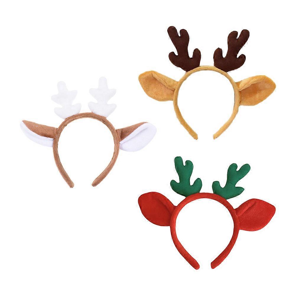 Costume Reindeer Antlers Headband for Xmas Party Use 12Pcs Set