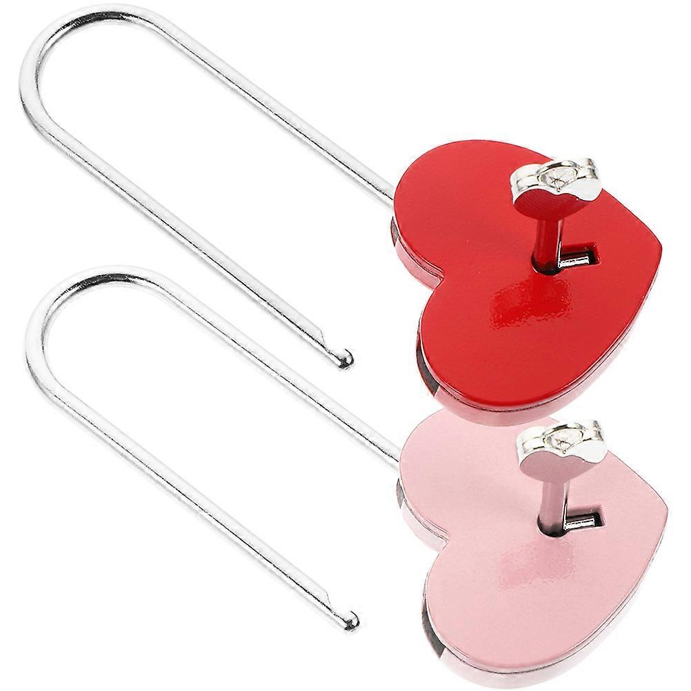 Heart Lock Love Heart Lock for Diary Book 10Sets with Keys for Couples
