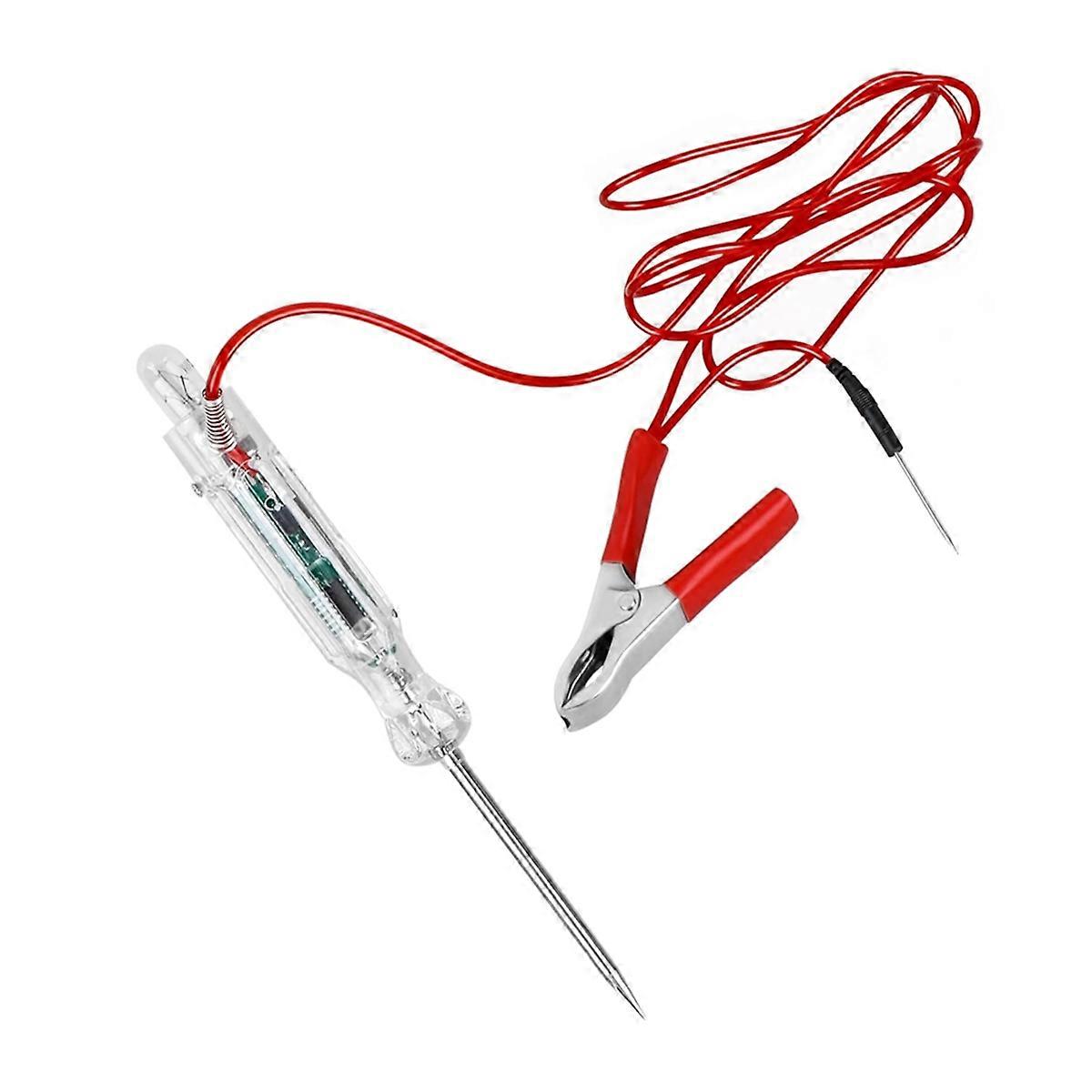Auto Circuit Tester with Voltmeter Dual Color Polarity Indicate