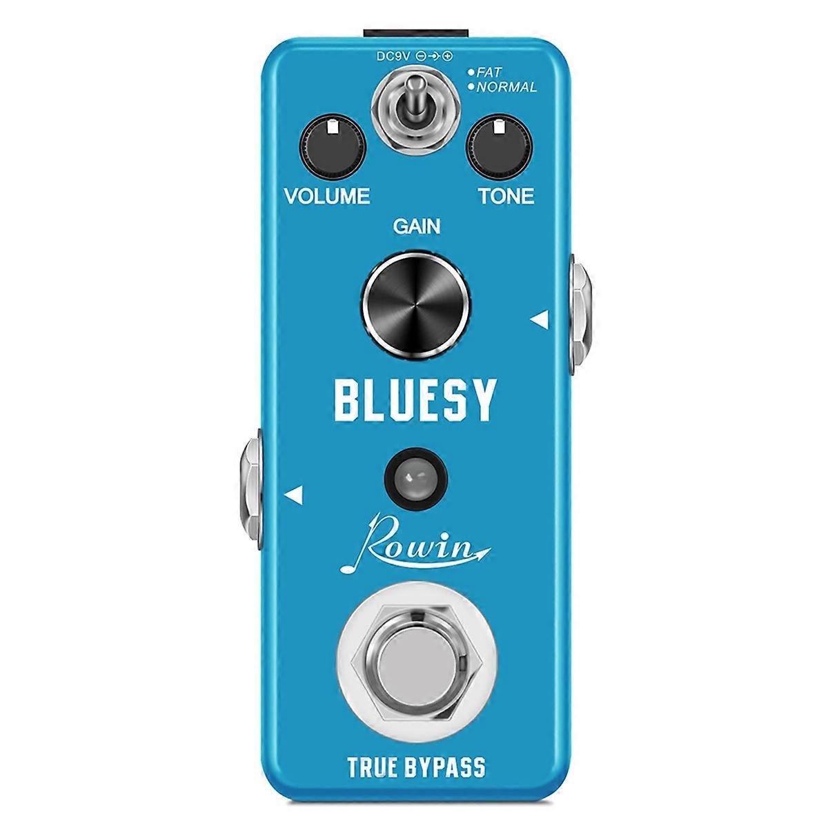  LEF-321 Bluesy Overdrive gitarový pedál True Bypass Shell