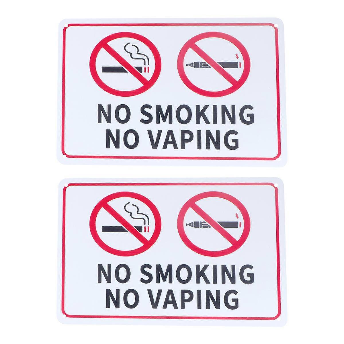 Sign Iron Warning Sign for Reminding Use 2Pcs