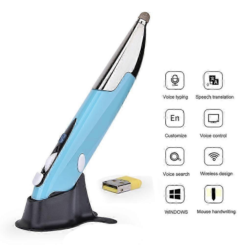 PR-06S 4-keys Smart Wireless Optical Mouse with Stylus Pen Function, Support Voice Operation / Translation