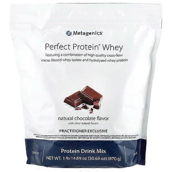 Metagenics, Perfect ProteinÃÂÃÂÃÂÃÂ® Whey, Natural Chocolate, 1 lb 14.69 oz (870 g)