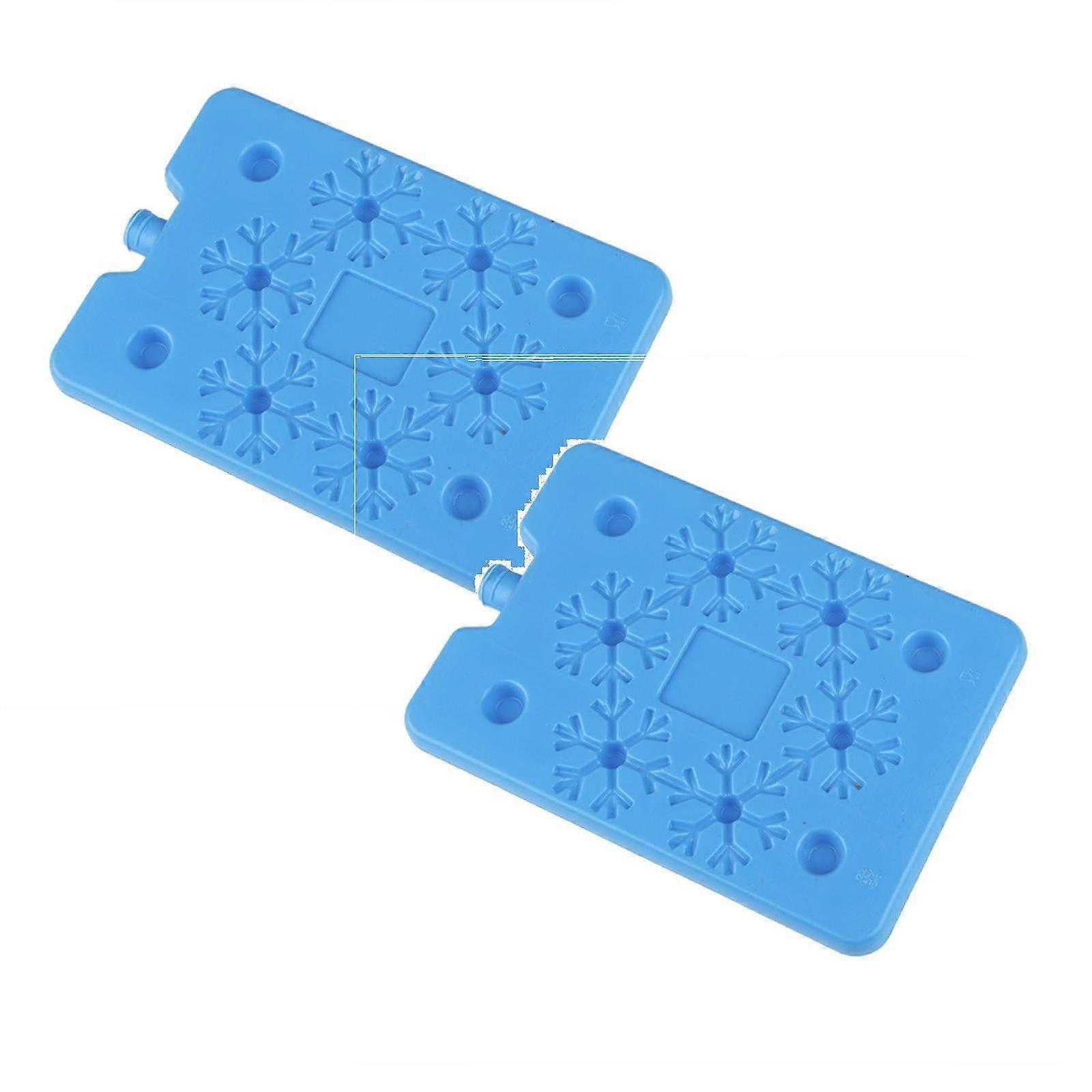 FensXil 2PCS Ice Pack for Lunch Box and Cooler, BPA Free, Reusable and Long Lasting, Slim and Lightweight Design for Kids