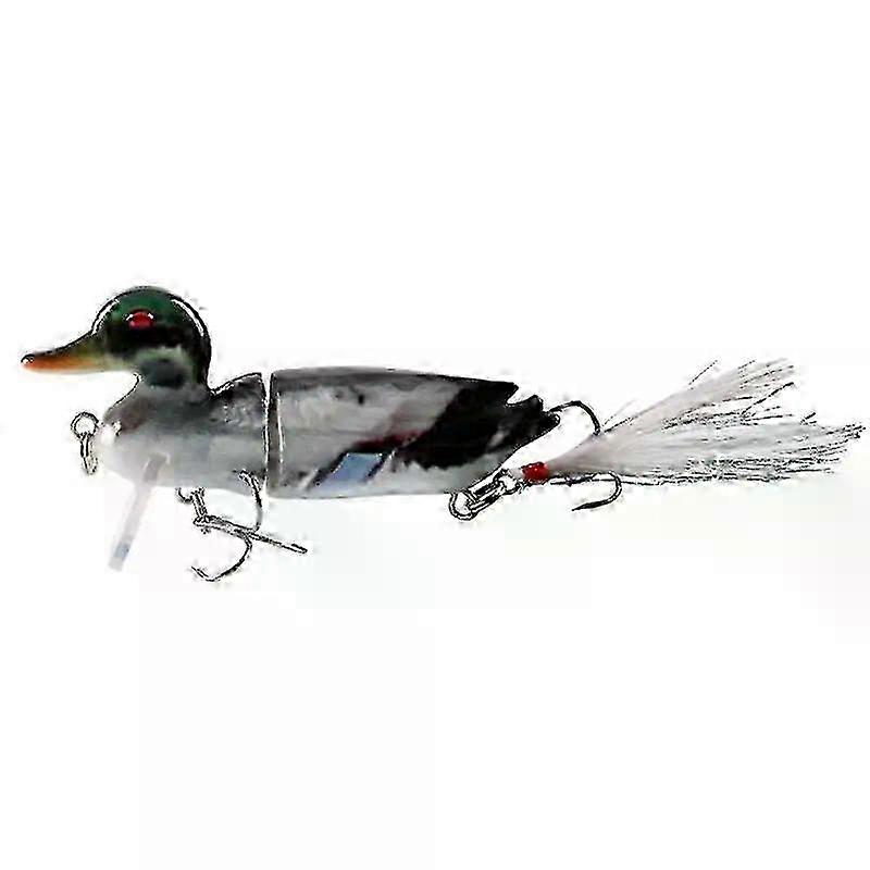 Improved Fishing Tool: Multi-Section Floating Lure with Artificial Bait for Duck Fishing Simulation