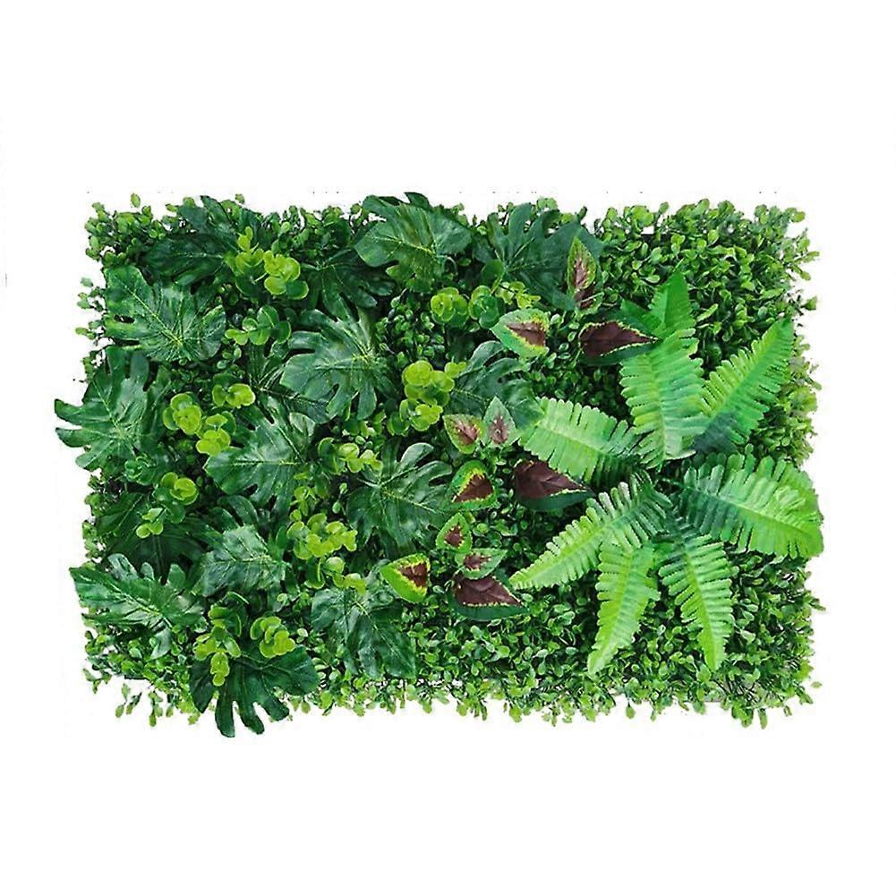 Artificial Green Grass Wall Panel 40x60cm Indoor Outdoor Plant Wall Backdrop Panel