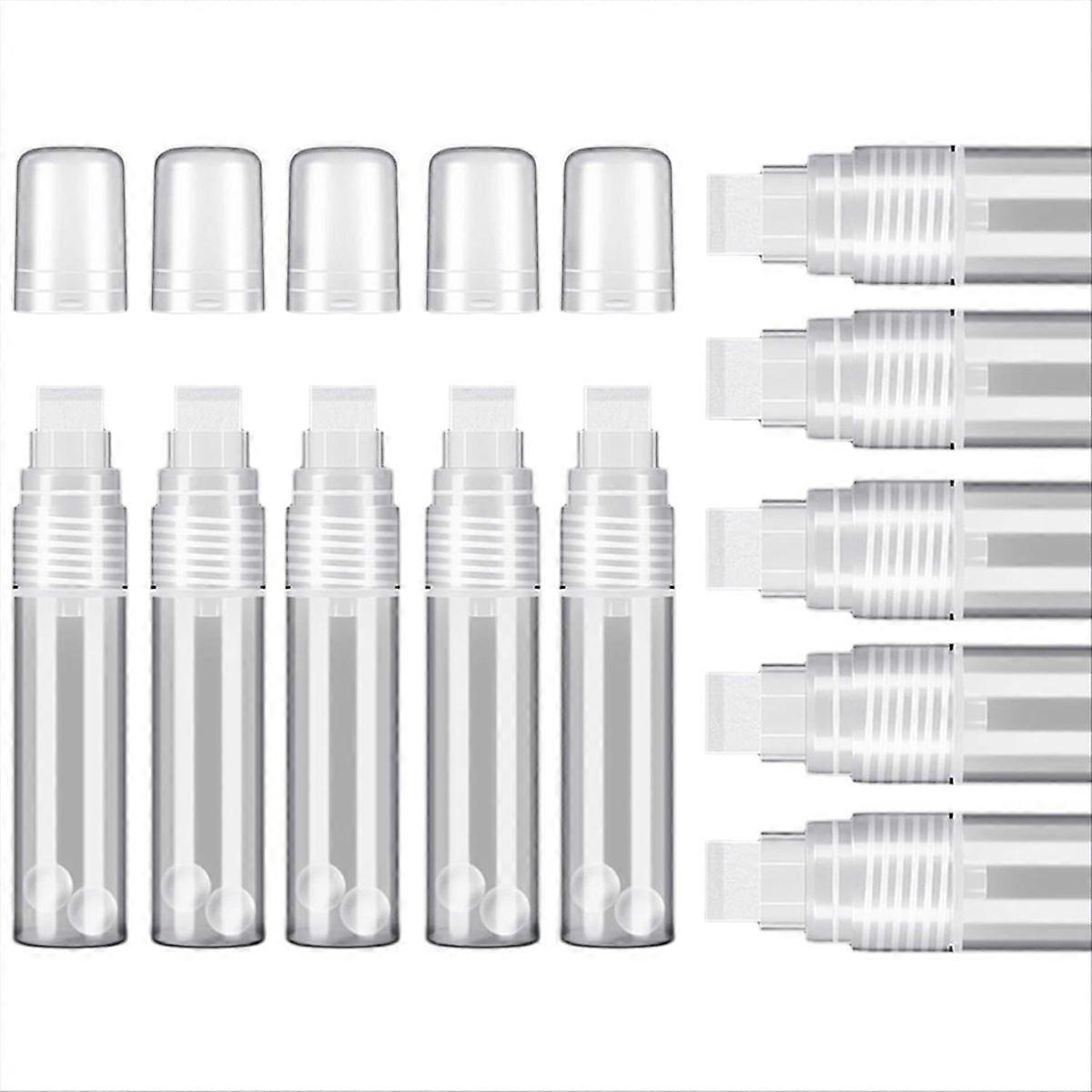 10 Pack Paint Pens 15 mm White Empty Acrylic Permanent Marker