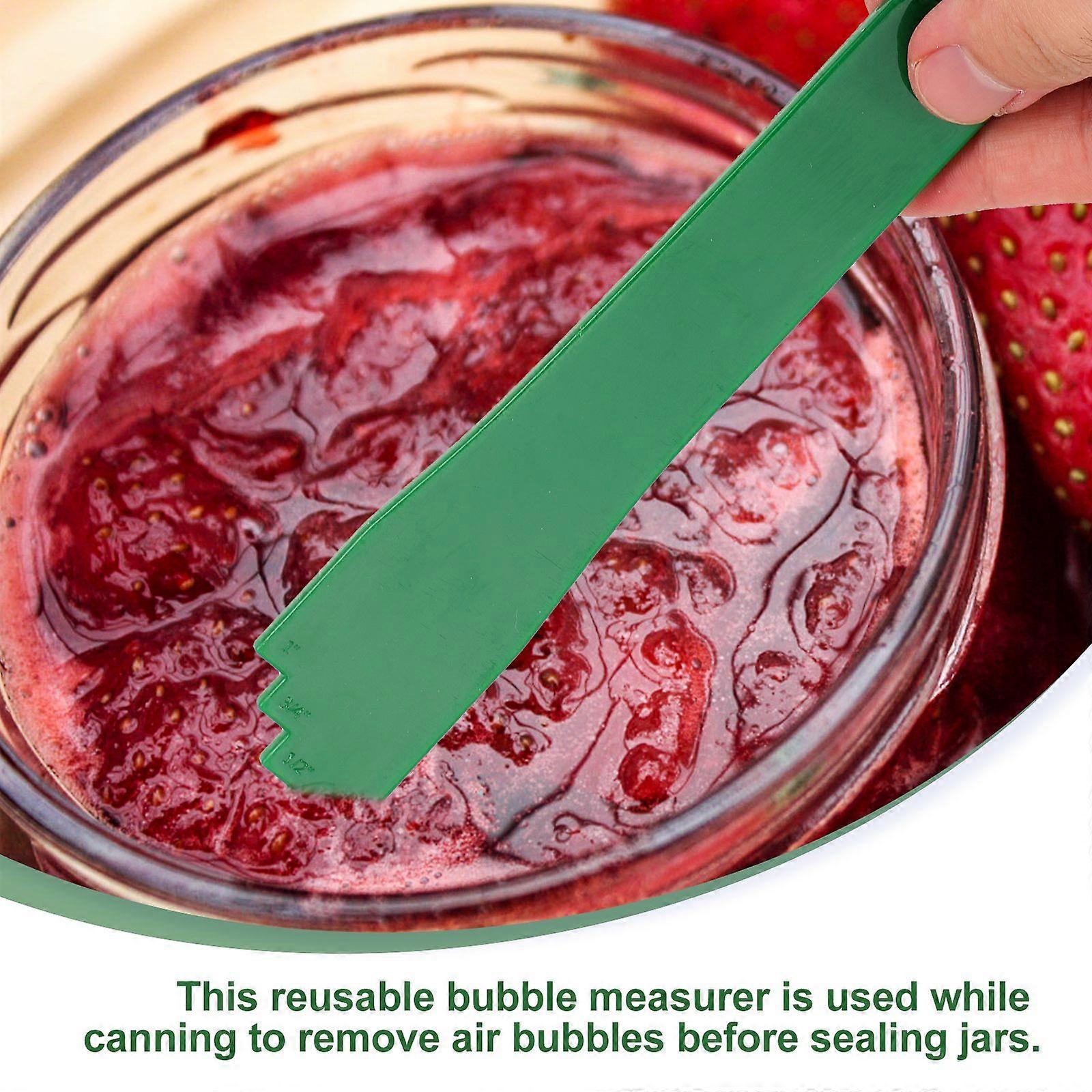 6pcs Canning Tools Bubble Remover Bubble Measurer Canning Supplies Kitchen Supply