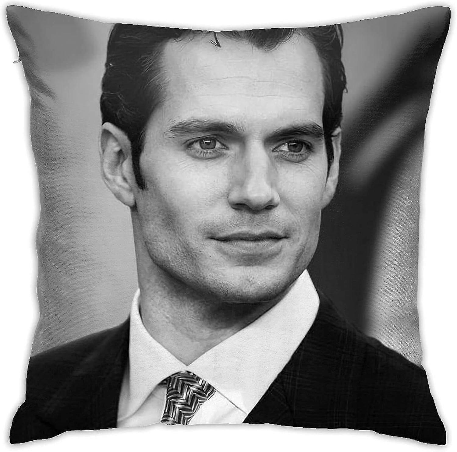 y1064ヘンリーカヴィル枕カバー両面印刷スロー枕ケースソフトクッションカバーリビングルーム寝室の枕カバーのための寮の装飾-TB2564 io