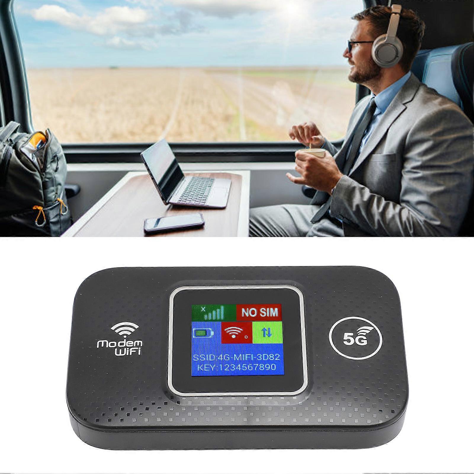 4G LTE Mobile WiFi Hotspot with SIM Card Slot for Asian Color Screen Portable WiFi Router Wireless Internet Router Devices 