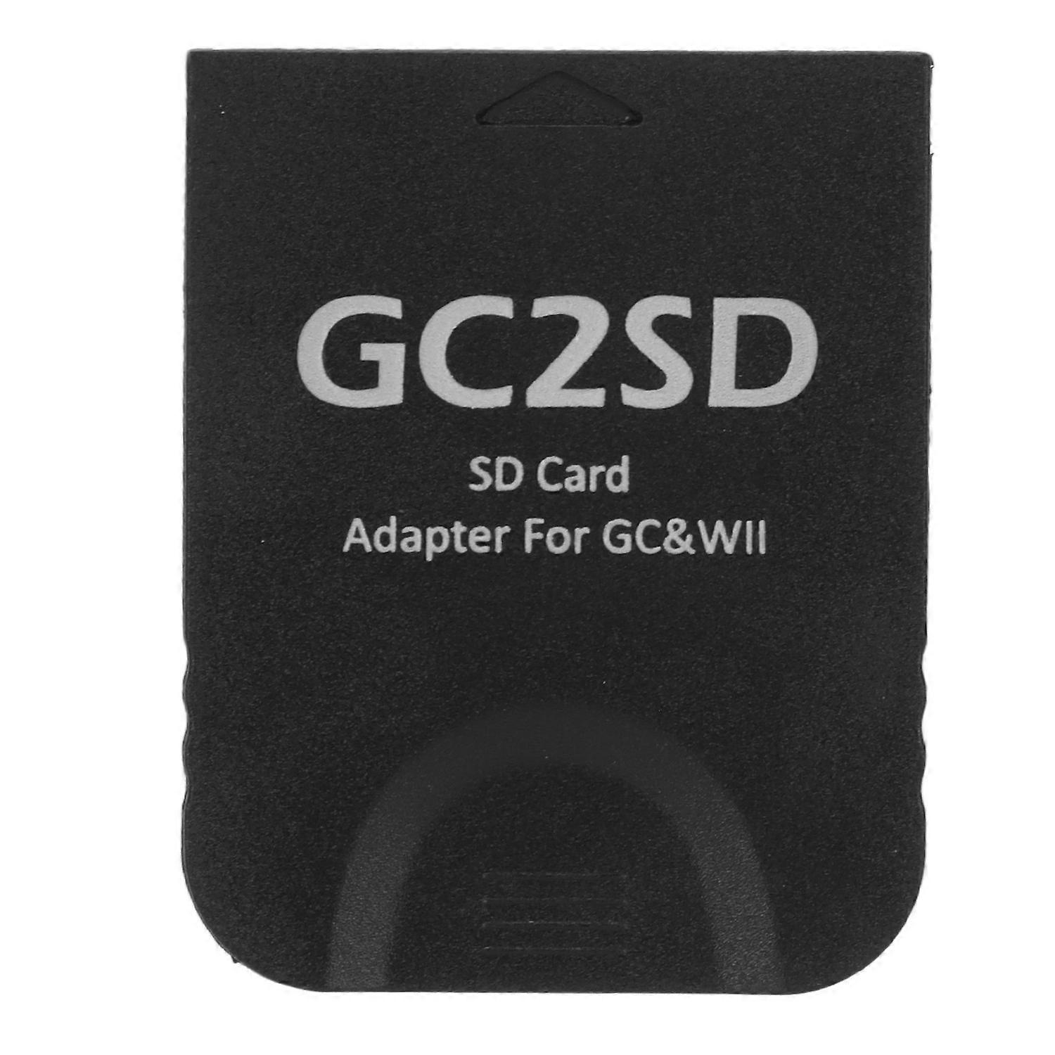 GC2SD Card Reader Plug and Play Portable Professional Game Console Micro Storage Card Adapter for Wi