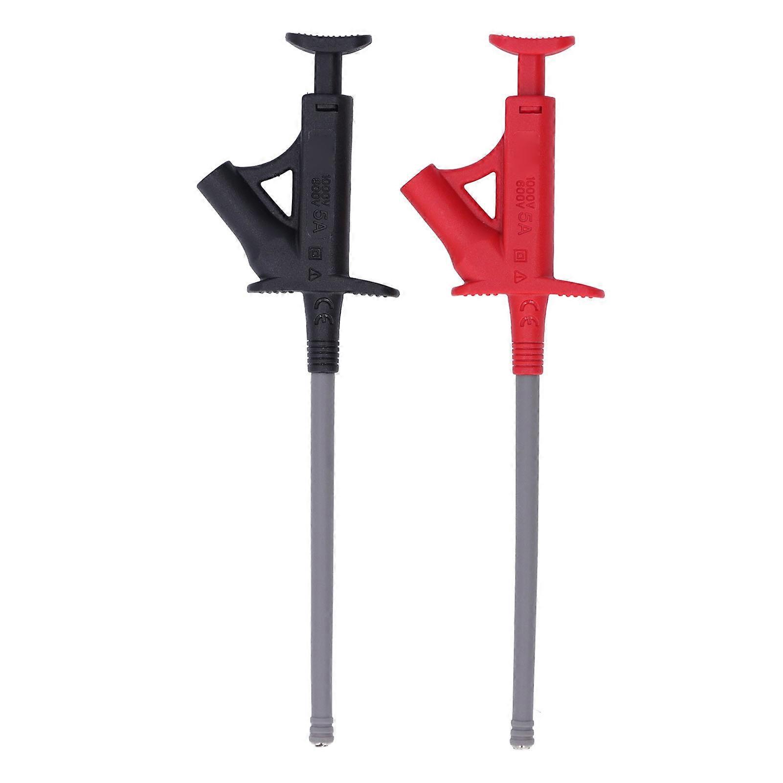 Flexible Test Hook Multimeter Electrical Testing Grabber Hook with 4MM Banana Jack J.30042