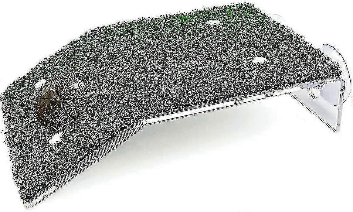 Large Turtle Platform Ramp for Aquarium Habitat Decoration - Suitable for Turtles Sunbathing and Tanning in Water Tank Environment