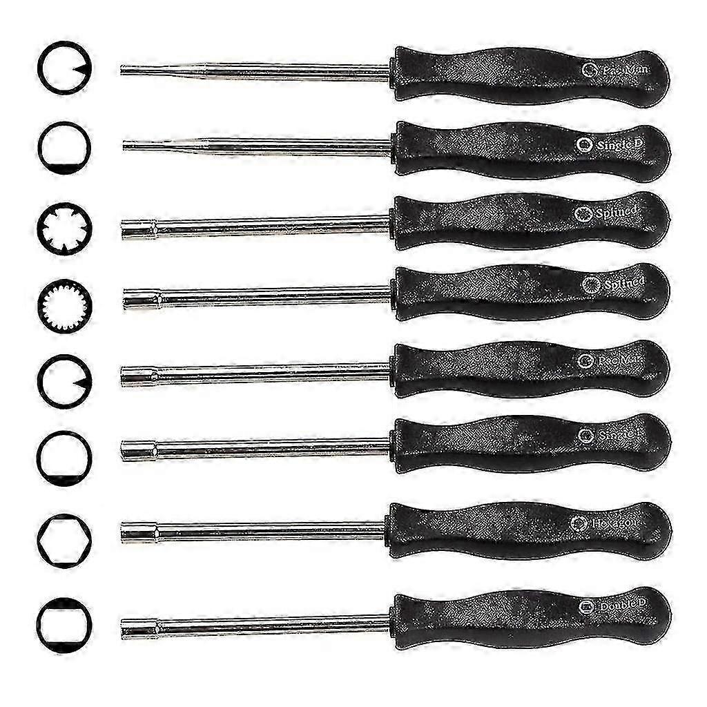 8 Different Carburetor Screwdrivers, Carburetor Adjustment Tool Set