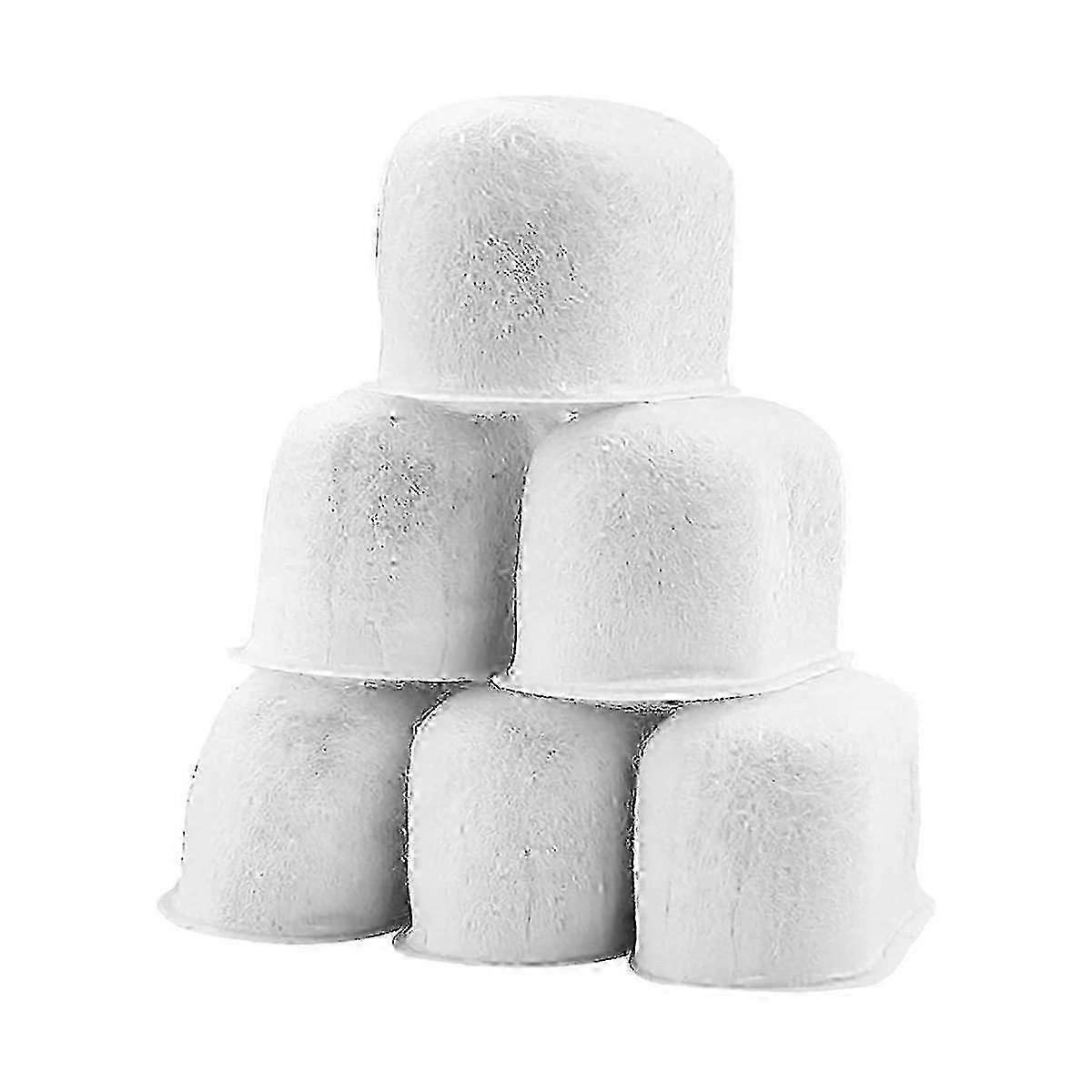 6 Pack Charcoal Filters Compatible for BWF100 Machines, Espresso Machine Water Filter Replacements