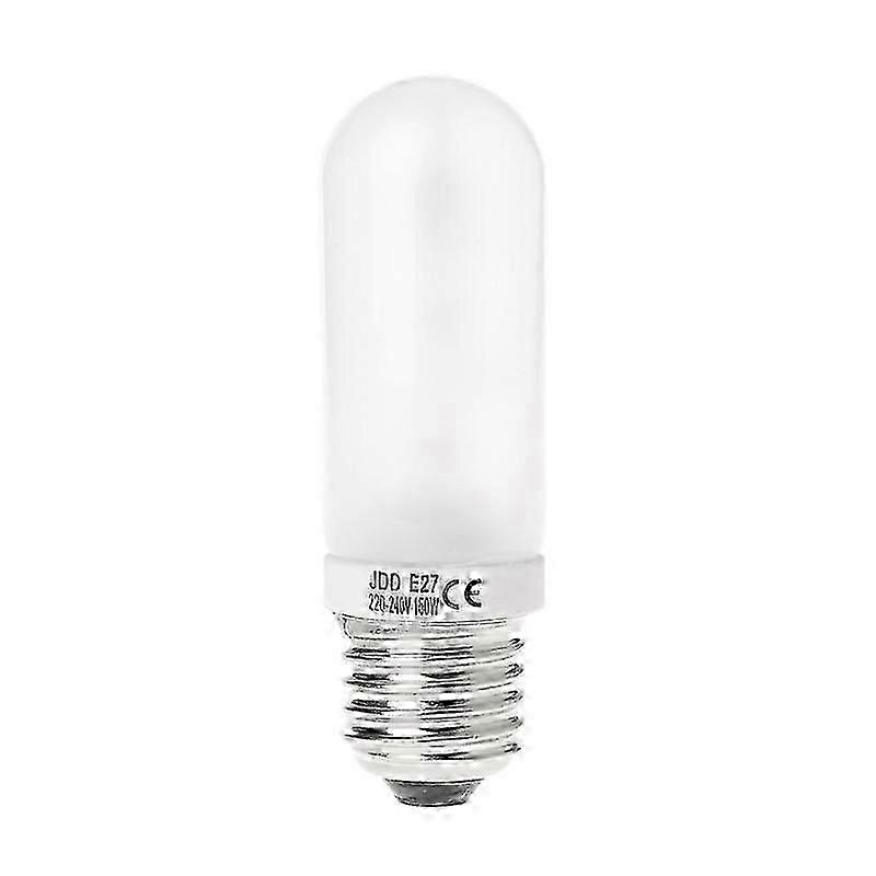 JDD E27 220-240V 150W Studio Photography Flash Bulb Modeling LED Strobe Lamp