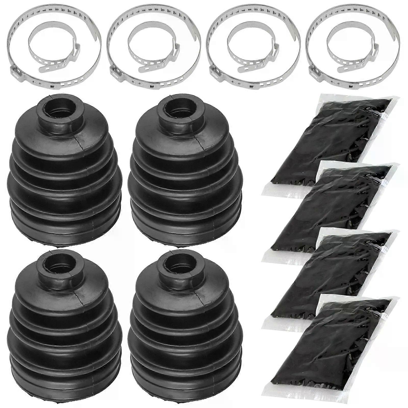 2 Front Axle Outer And Inner CV Boot Kit for Polaris Sportsman 800 6X6 2013 2014 NO.18907