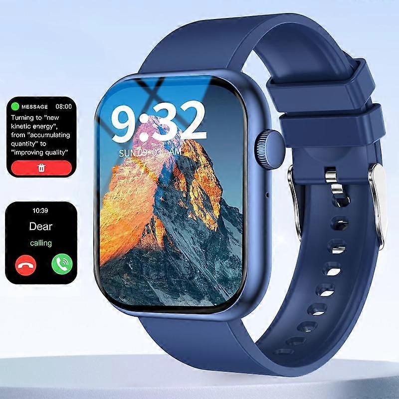Multifunctional Smart Watch, Fitness Tracker with Multiple Sports Modes, Rechargeable Digital Watch Compatible with iOS & Android