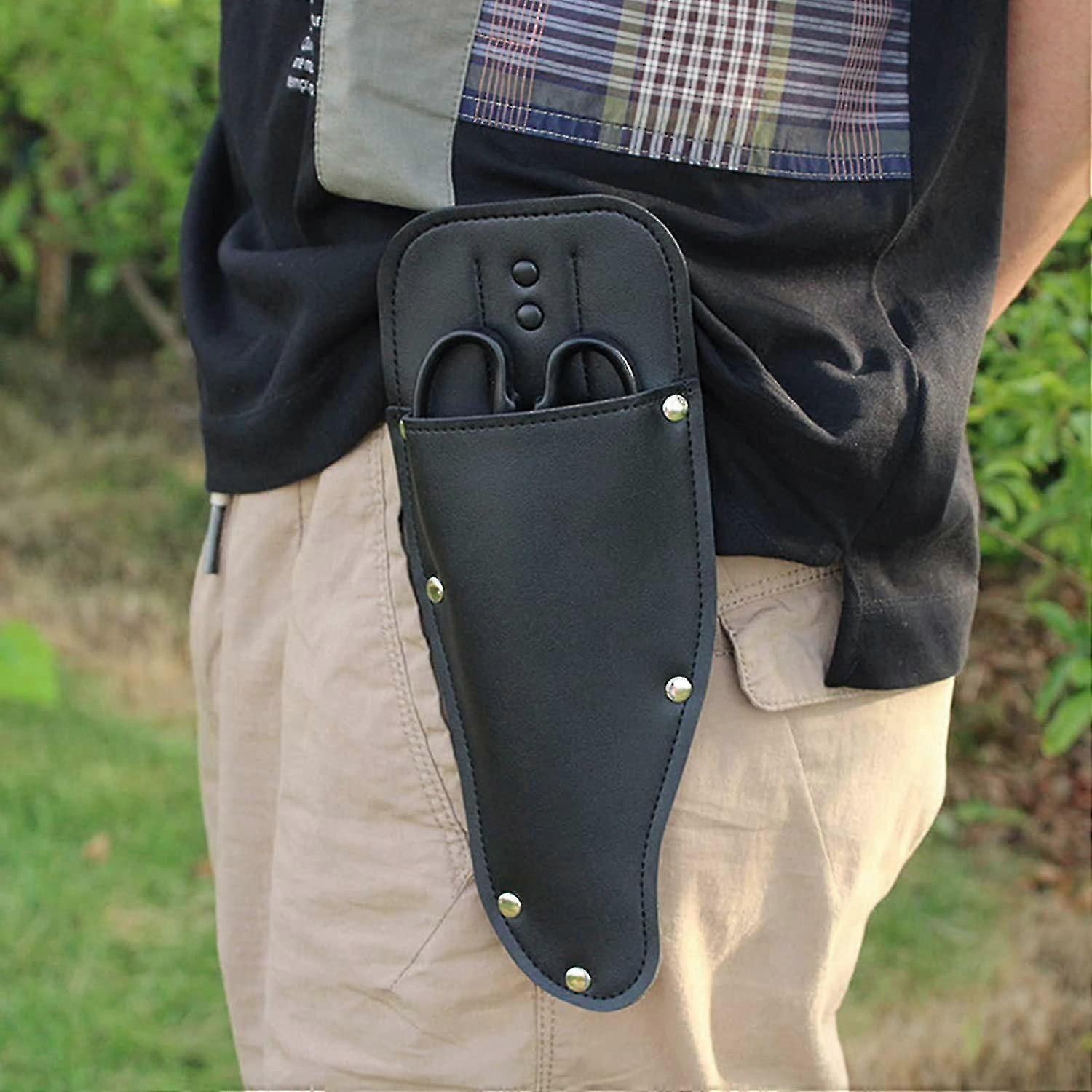 Astschere Scheide, Gartenschere Scheide, Scheide Beutel Halter Werkzeugtasche PU Leder Gartenschere Holster
