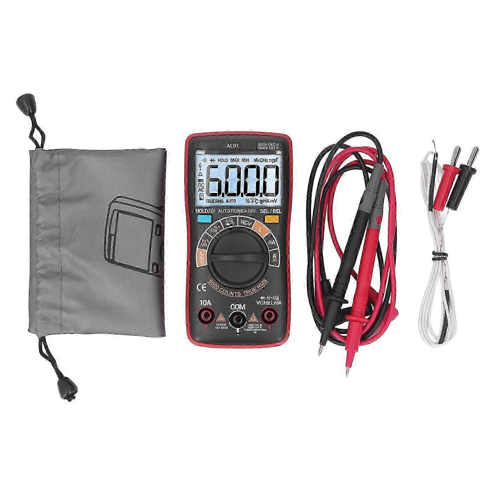 Digital Multimeter High Accuracy NCV LCD Display Portable NCV Voltage Temperature TesterHwy