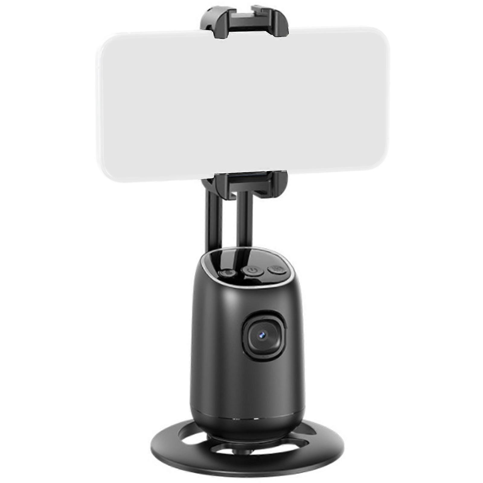 Auto Tracking Gimbals Phone Mount Holder With 1/4Inch Thread Rechargeable Battery 2-4H Runtimes For Vloggers Streamers Multicolor