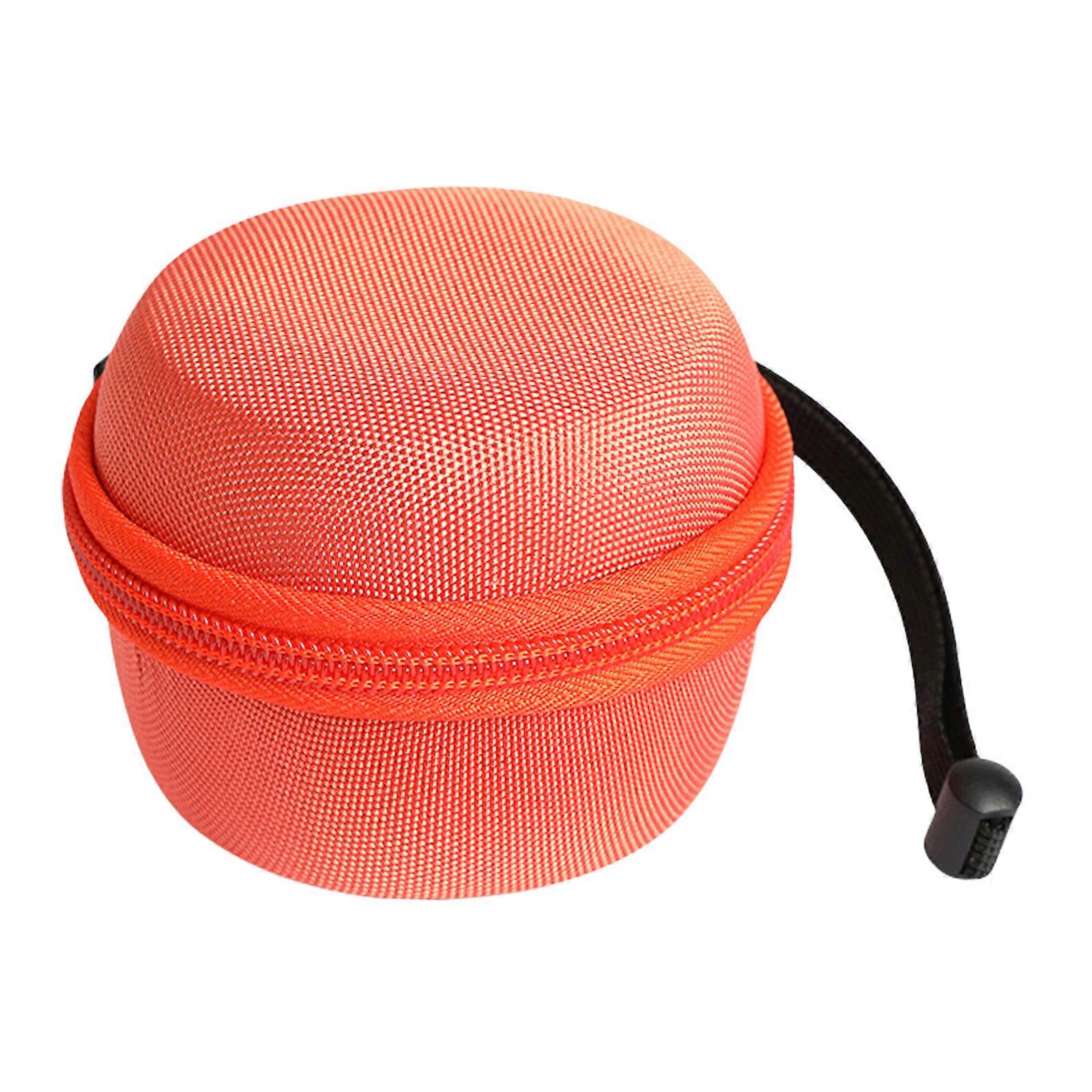 حقائب تخزين الساعات المحمولة للماء حقيبة حمل فريدة من نوعها للسفر مع بطانة ناعمة لساعة الذكية صندوق ساعة اليد برتقالي