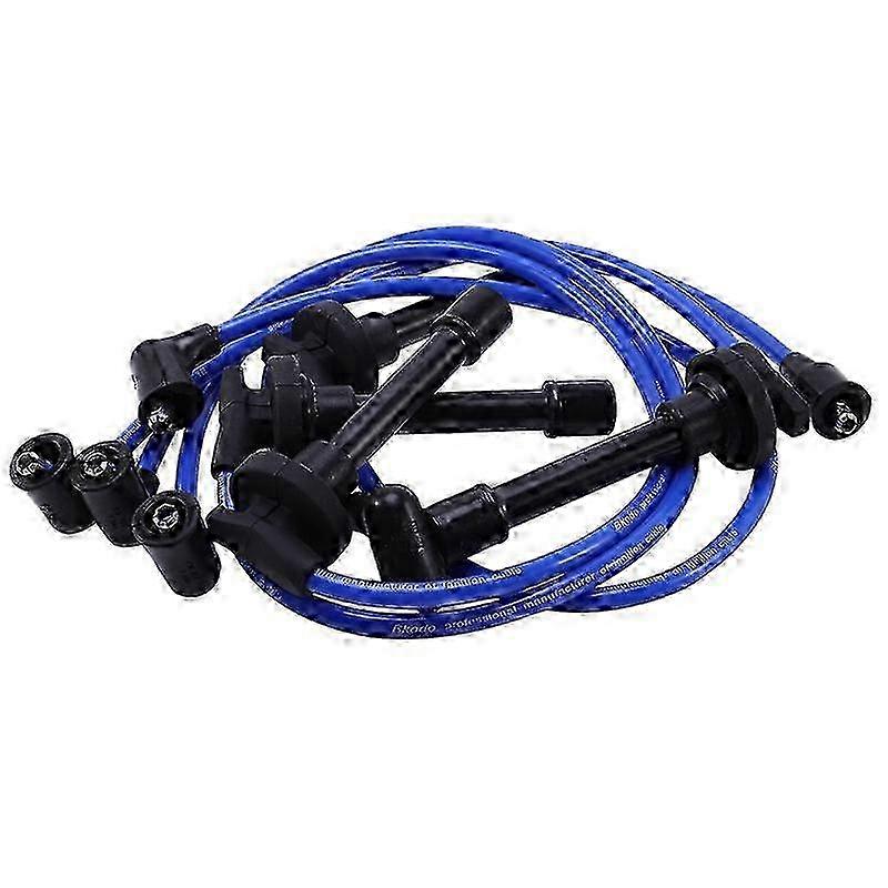 32700-PTO-000 Spark Plug Wire Set, High Performance Ignition Wire for del SOL 1992-2002 Blue