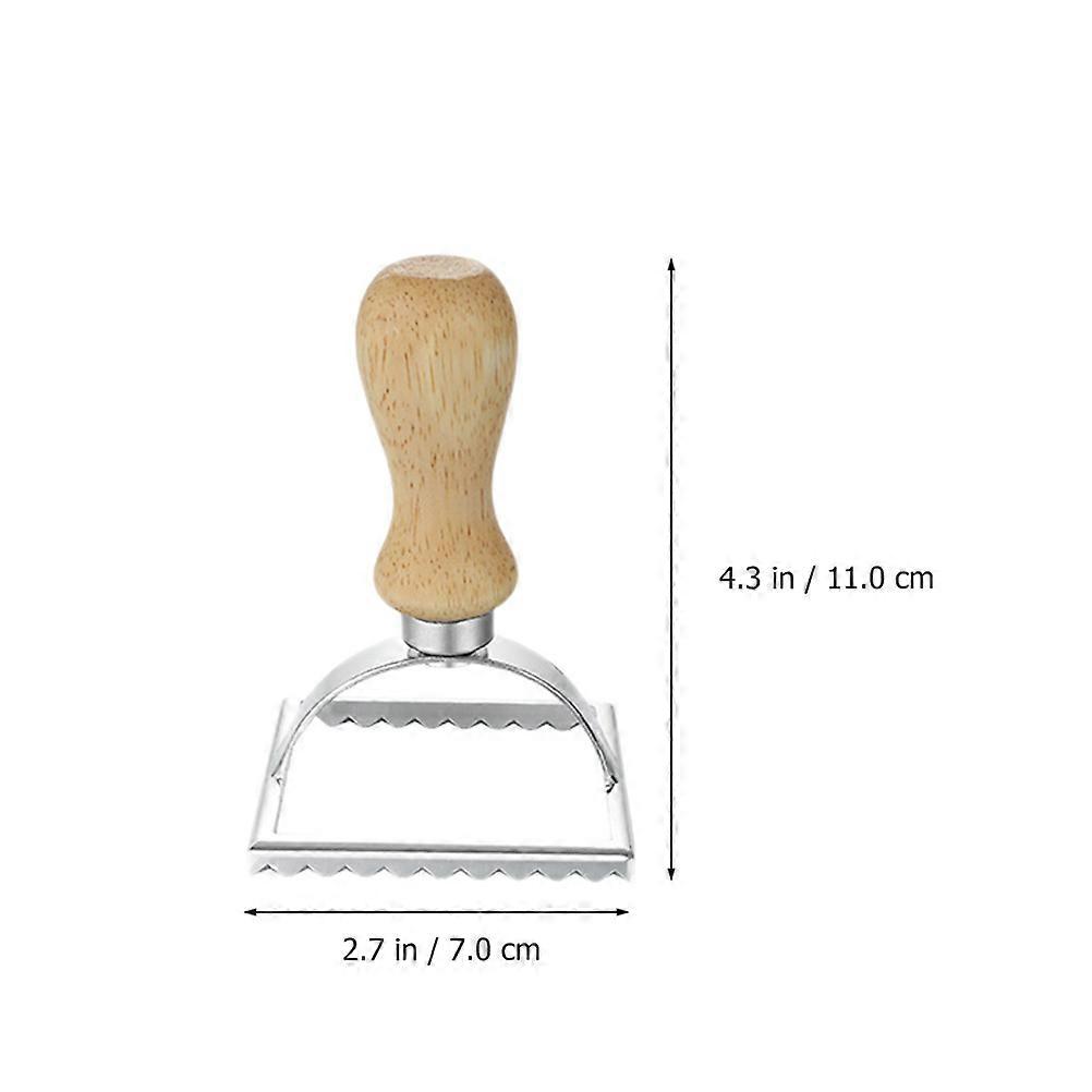 Cookie Mold Alloy Baking Gadget for Dumpling Making 4Pcs Set