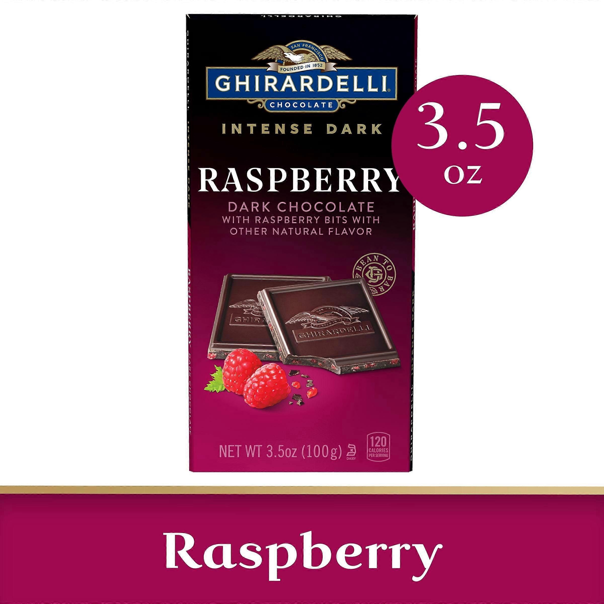 Ghirardelli Intense Dark Chocolate Bar Bag ، توت العليق ، 3.5 أونصة