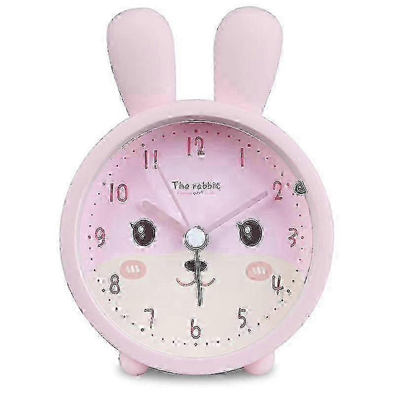 Silent Rabbit Alarm Clock for Girls in Europe without Ticking W SOUV