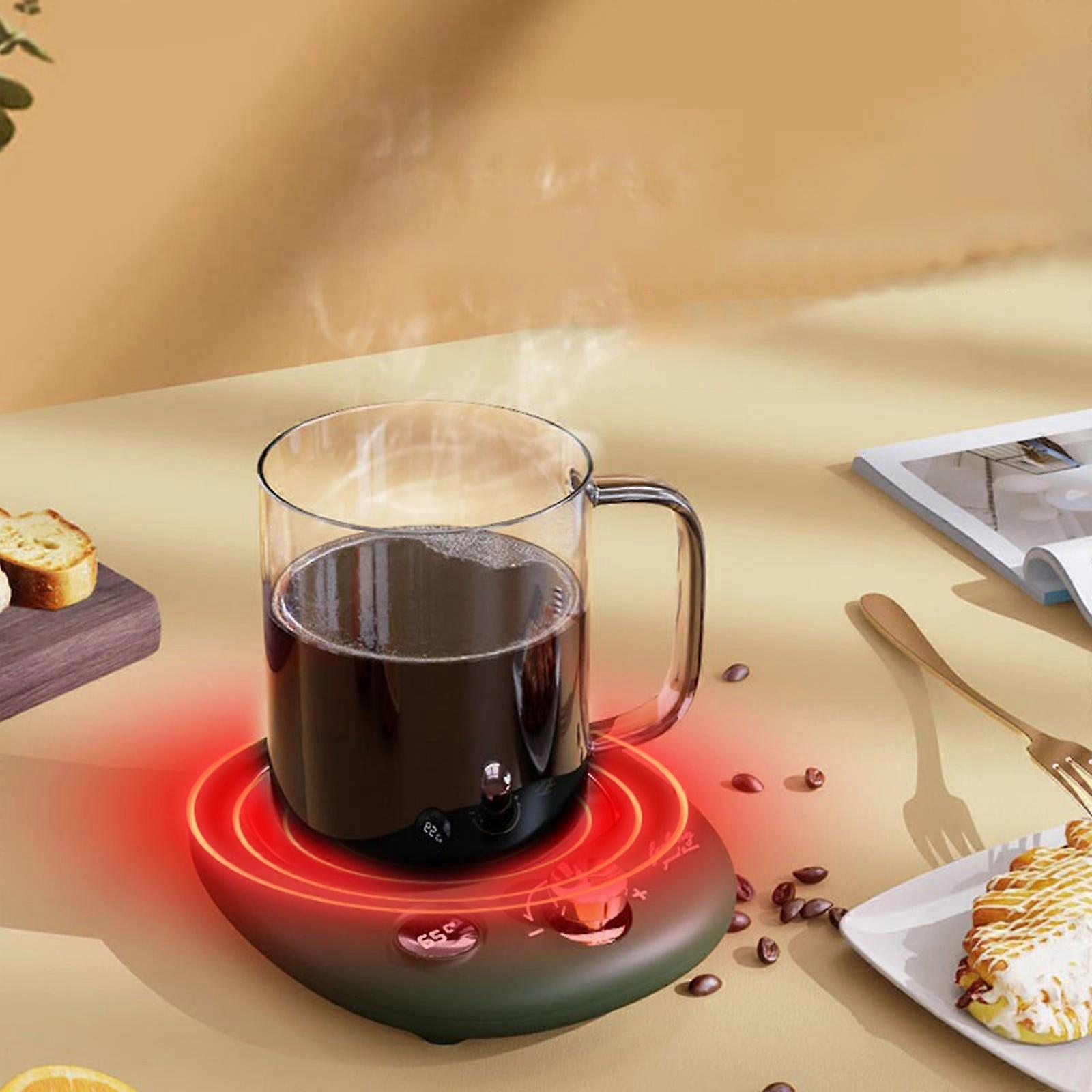 USB Heating Cushion with Smart Temp Control, Large Display, Compatible with Outdoor Warmth Use, Not Picky Cups