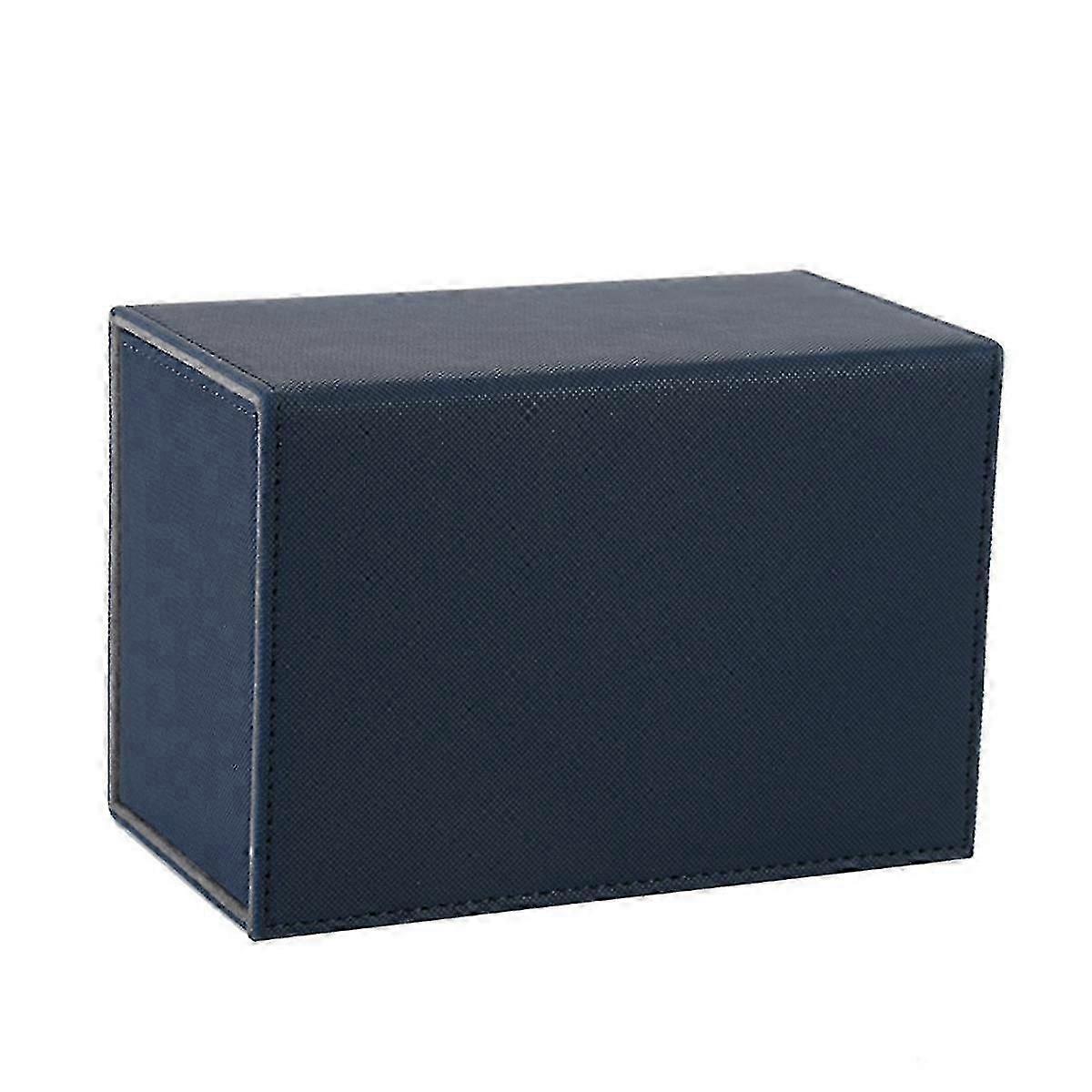 Card Deck Box, Premium Card Box with Flip Dice Tray , Card Deck Case Storage Box for Sports Playing Game Cards