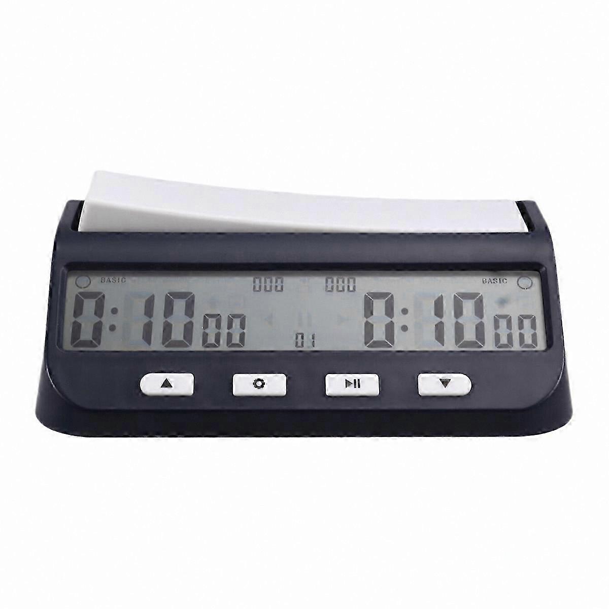 Digital Chess Timer for Professional Games and Tournaments Portable Multipurpose Game Clock with Advanced Features