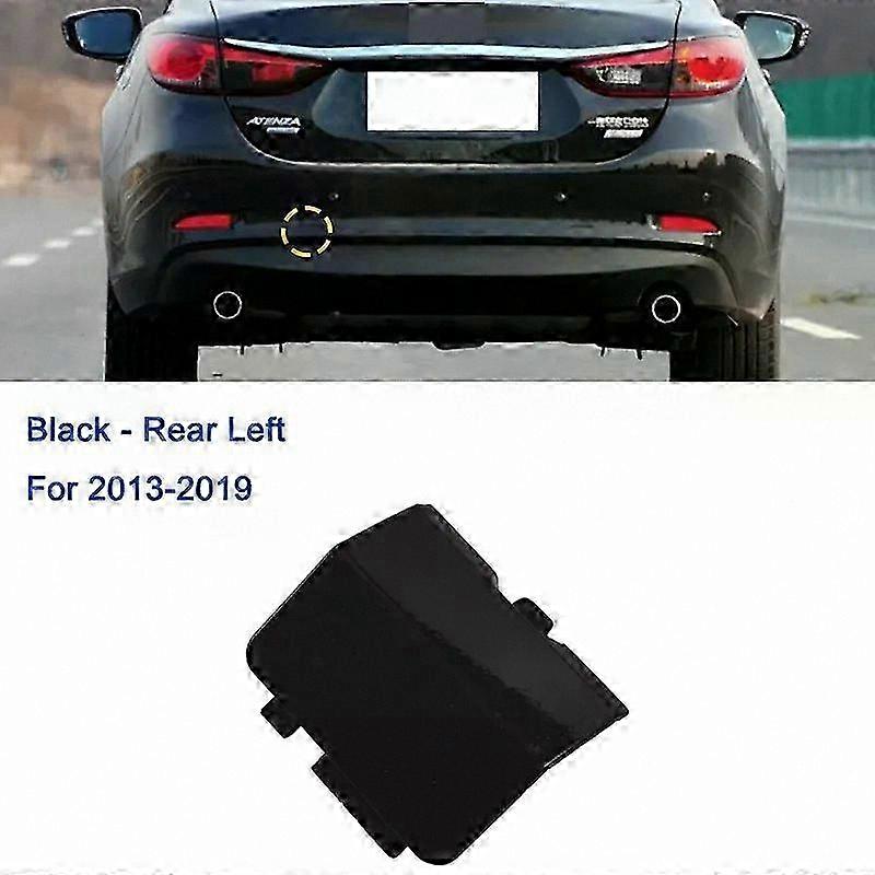 Tow Hook Cap for Rear Bumper Cover Compatible with 2013-2019 Sedan Models