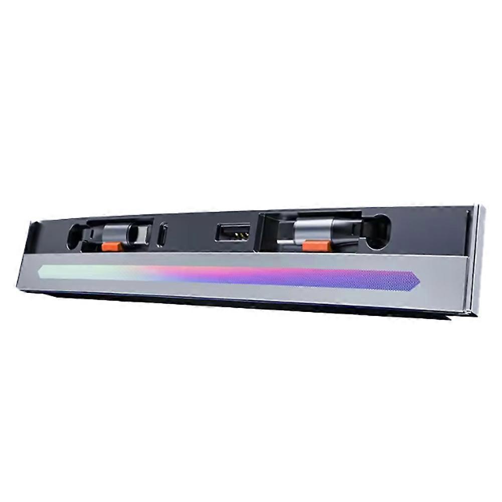 Center Console 84W Colorful Retractable Docking Station USB Hub Fast Charger for Tesla Model 3 2021-2023 Y 2021-2025