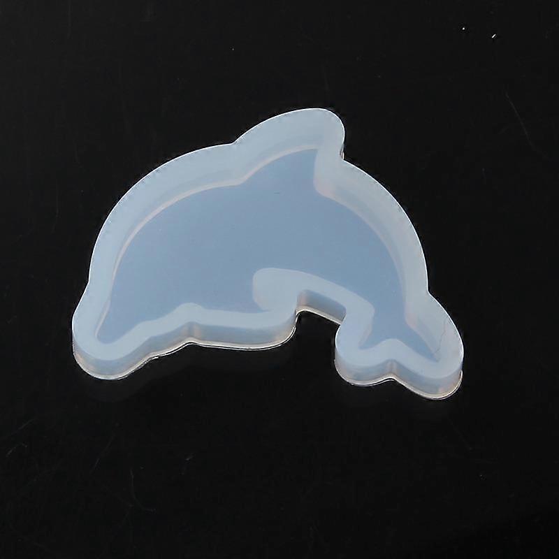 1pc Dolphin Animal Shape Silicone Resin Mold