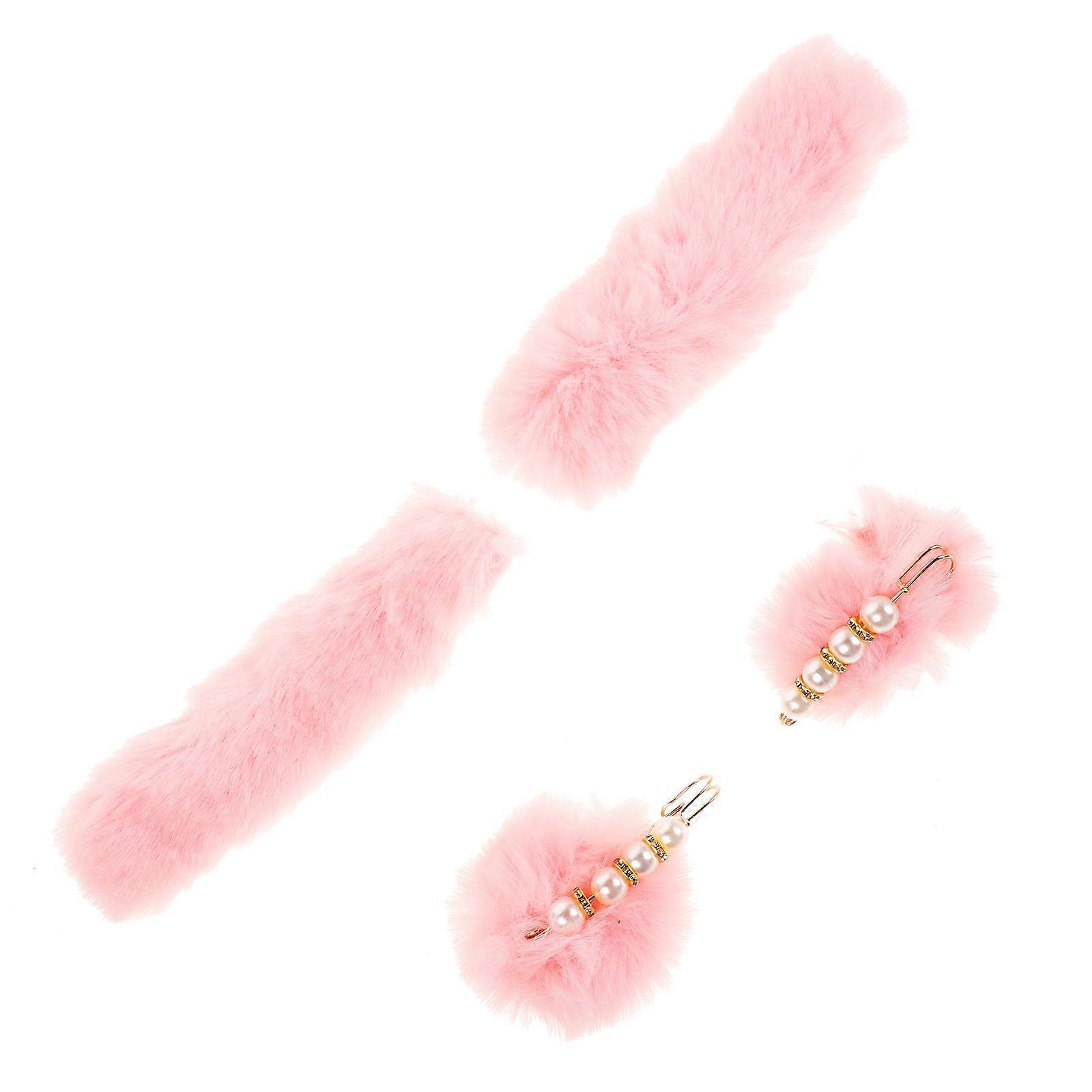 Comfortable Plush Strap Replacement For Hole Shoes Ideal For Indoor Use By Home Users With Detachable Functionality 1 Set