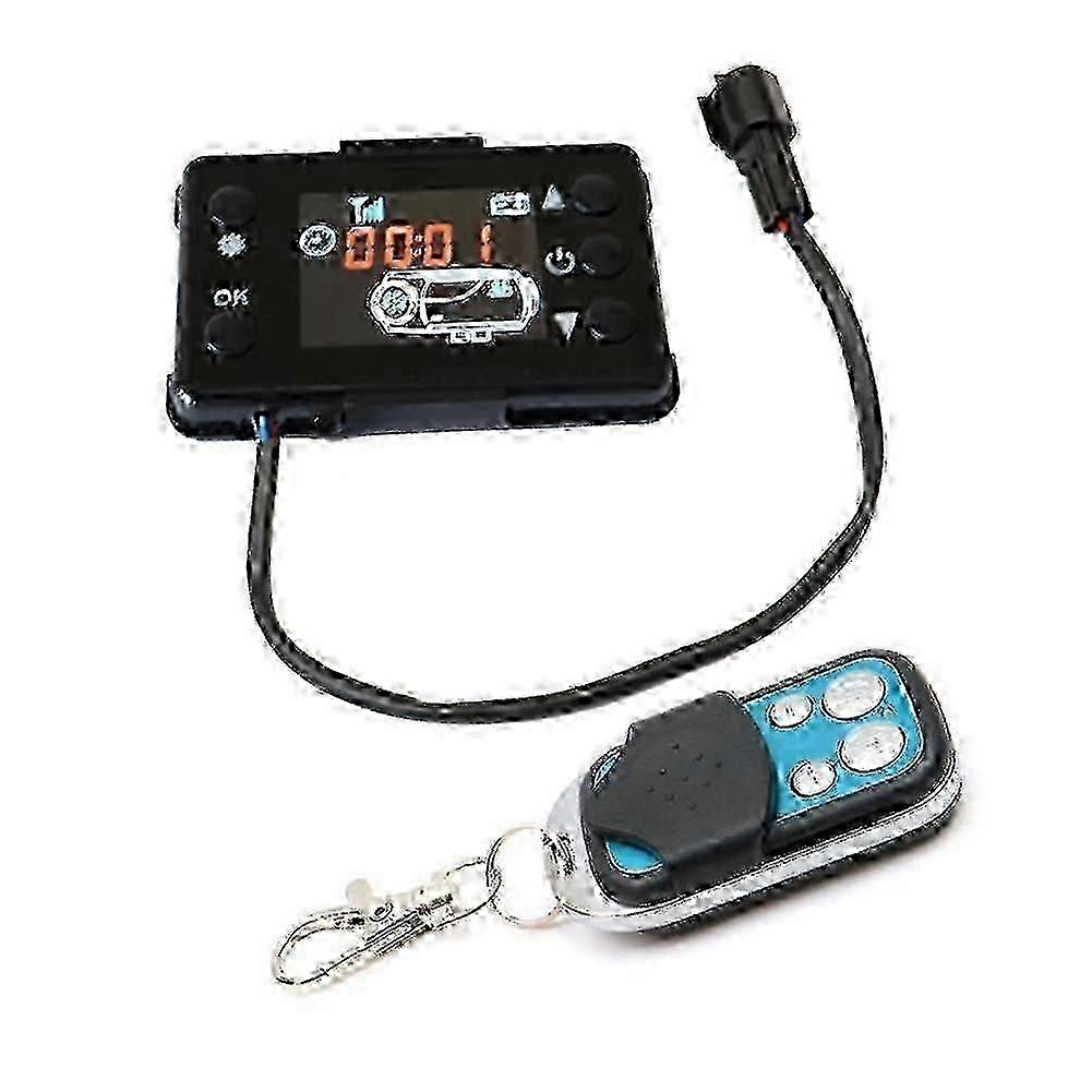 Air Diesels Air Heater Lcd Monitor Switch, Control Board Main Board with Remote Control for Parking Heater Control  . hwyC