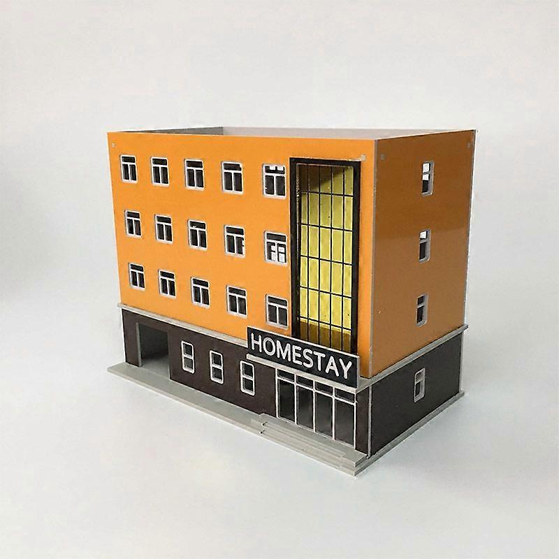 Edificio moderno de gran centro comercial de Outland Models Railroad Scenery