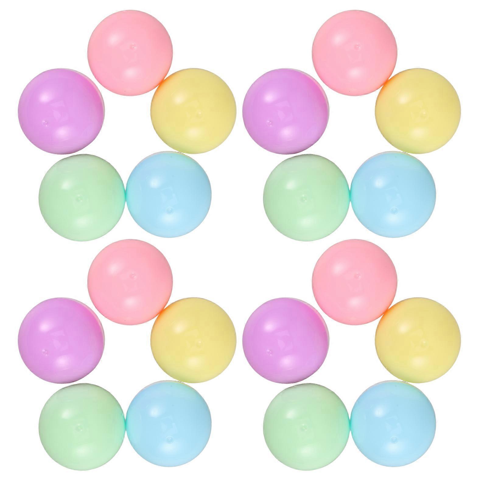 Vending Machine Plastic Capsules Assorted Color for Storage Use 50Pcs