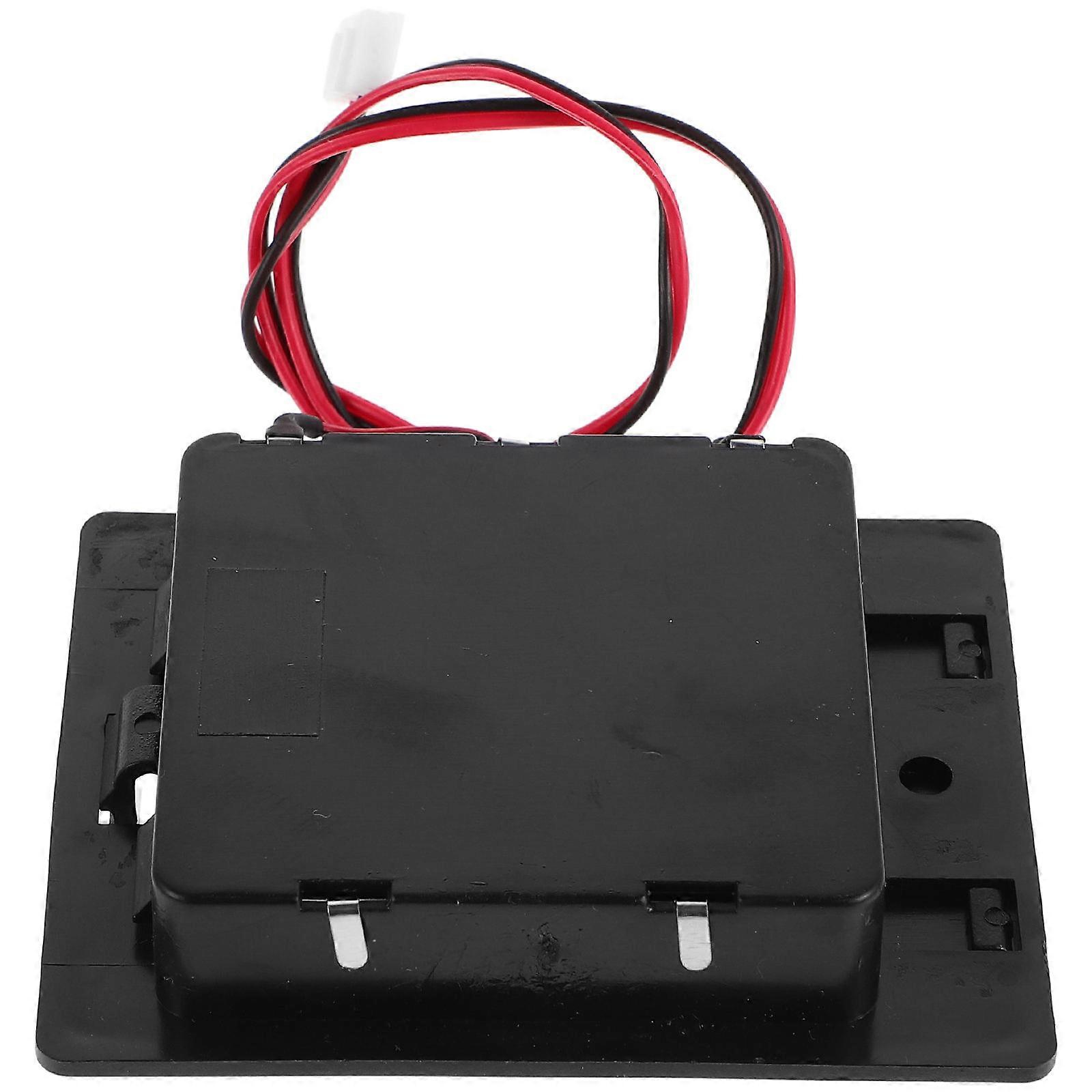 Replacement Safe Box Battery Case Aa Holder 4Pcs Plastic Black