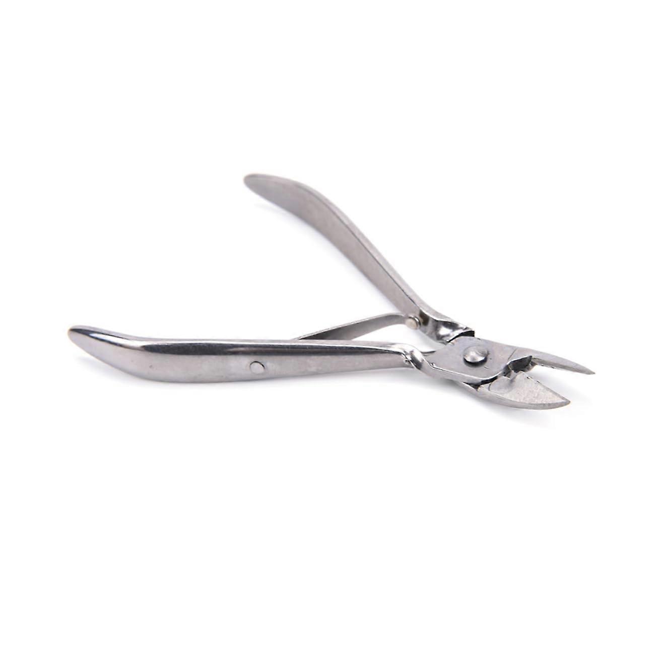 Stainless Steel Cuticle Nipper with Comfort Spring for Precise Manicure and Pedicure Trimming
